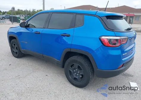 2017 Jeep New Compass Sport 4X4 from USA, damaged, VIN 3C4NJDAB5HT645963